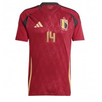 Belgien Dodi Lukebakio #14 Heimtrikot EM 2024 Kurzarm